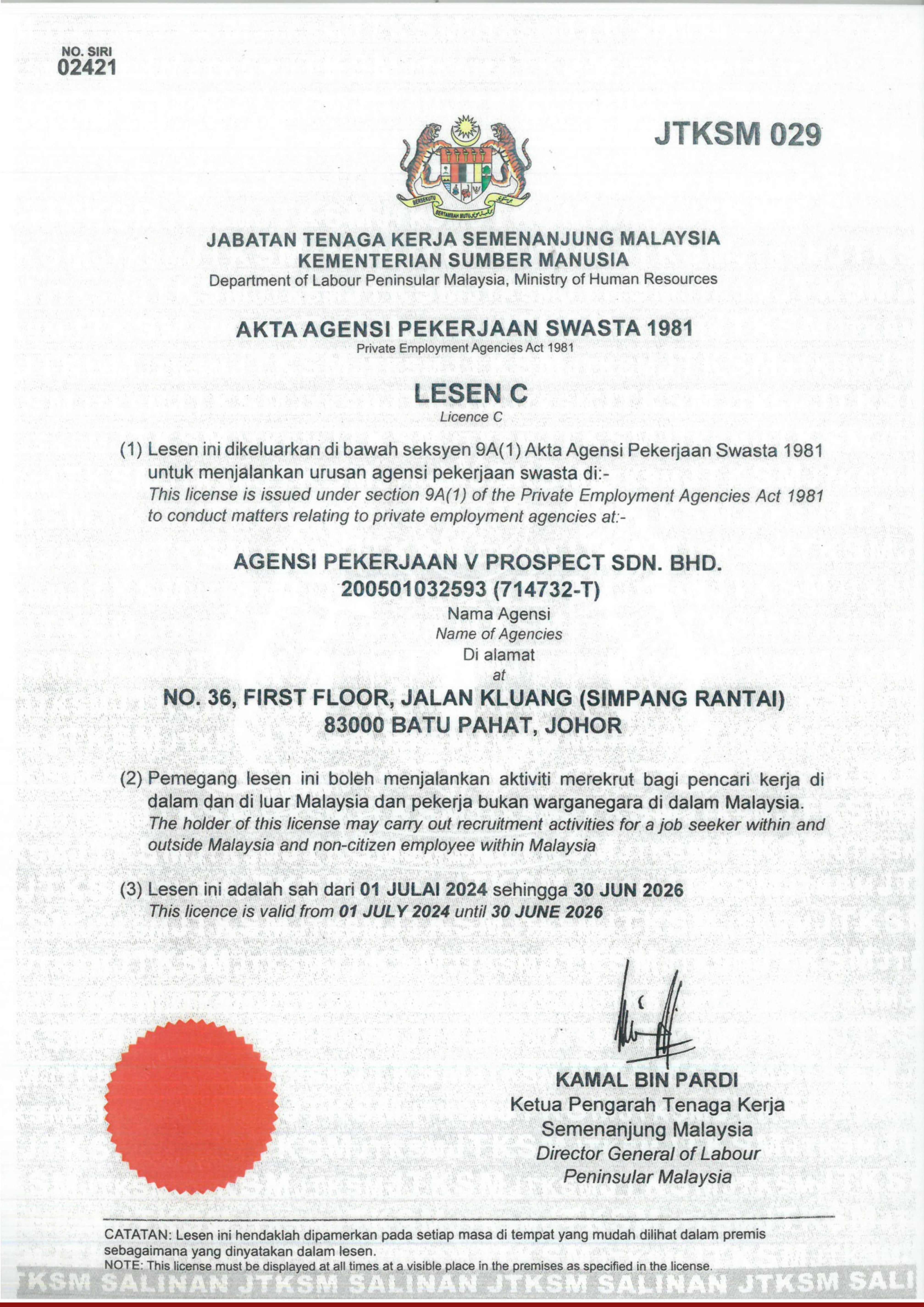 License & Compliance 5